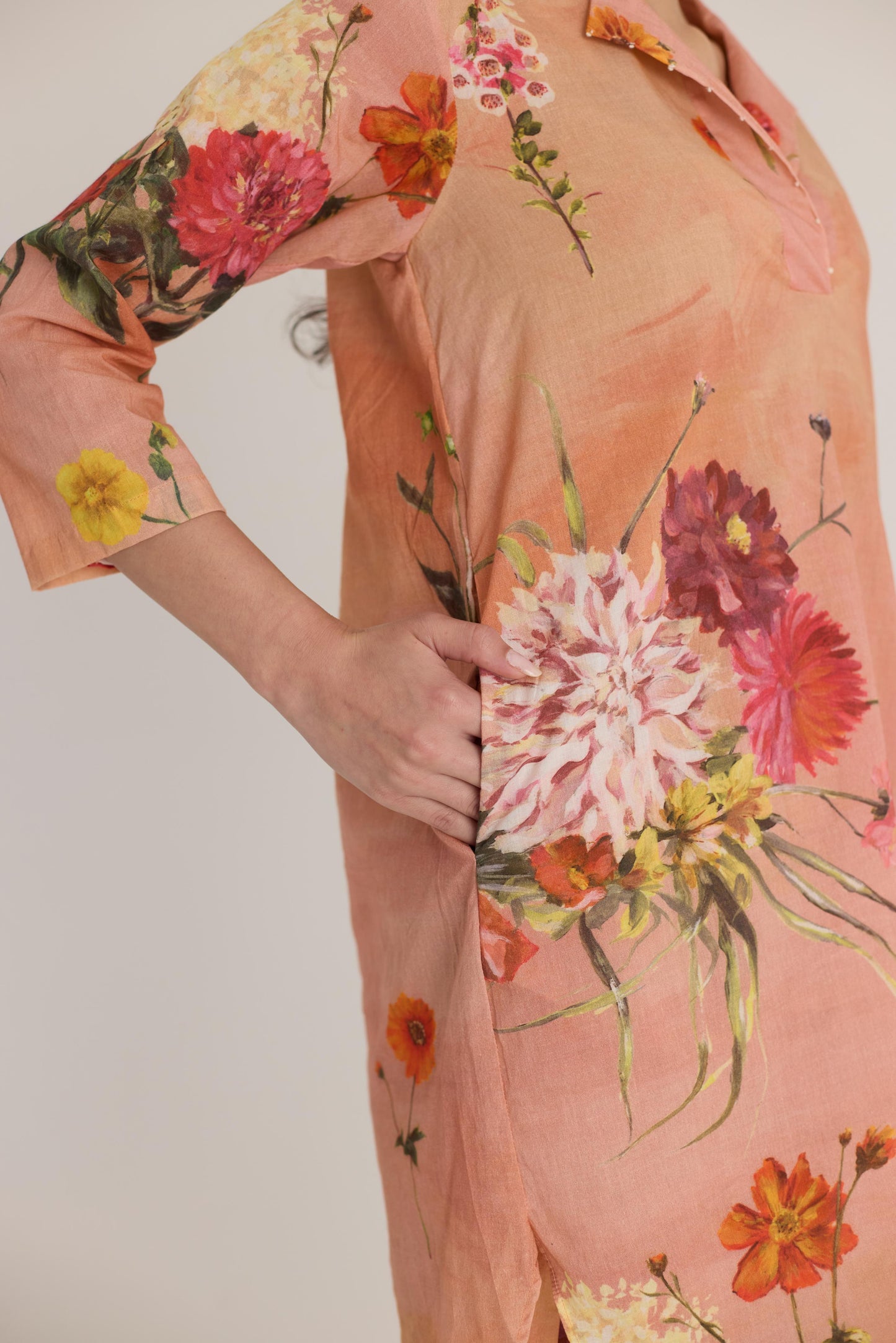 Buttercup Short Kurta Set