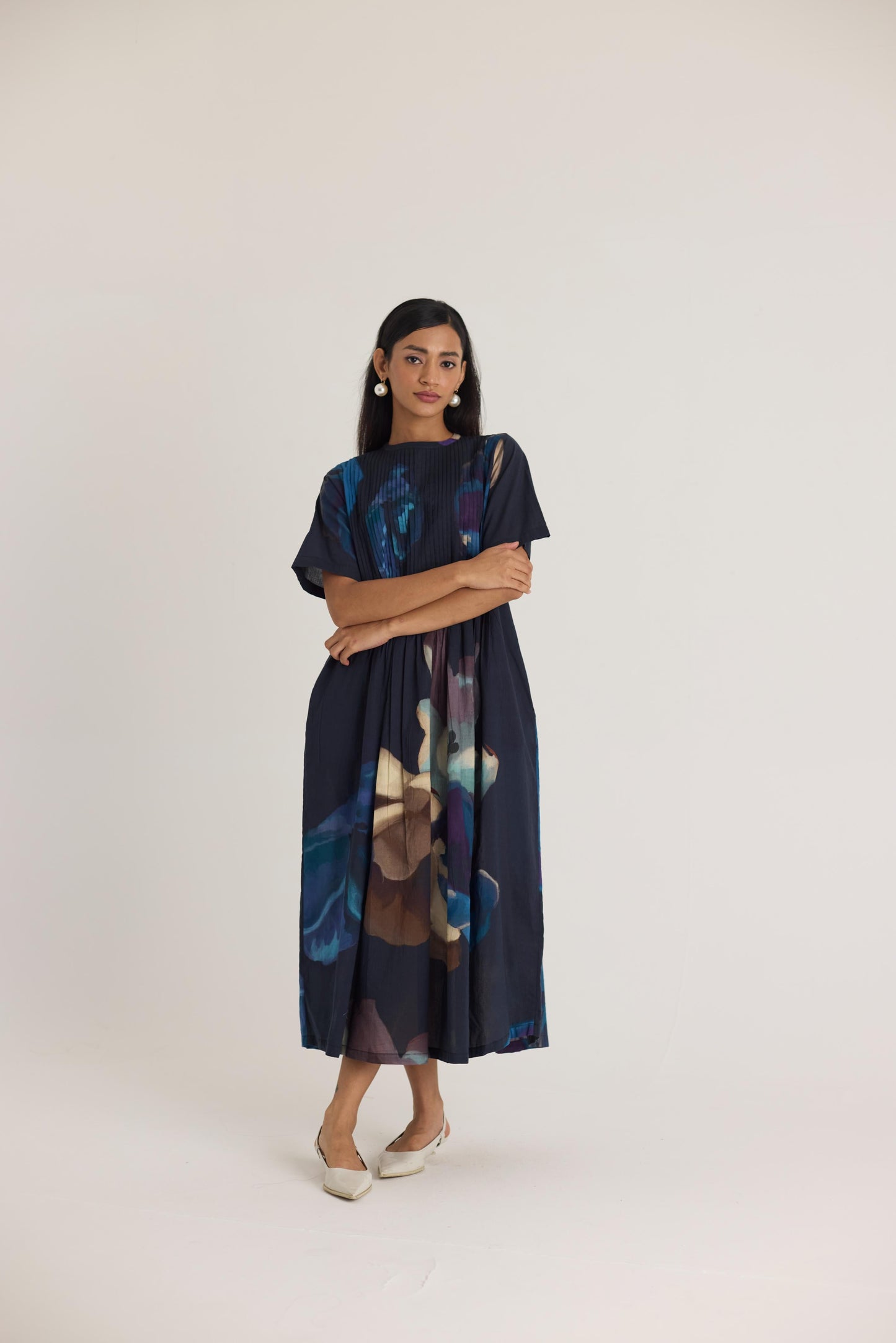 Rocco Pintuck Dress