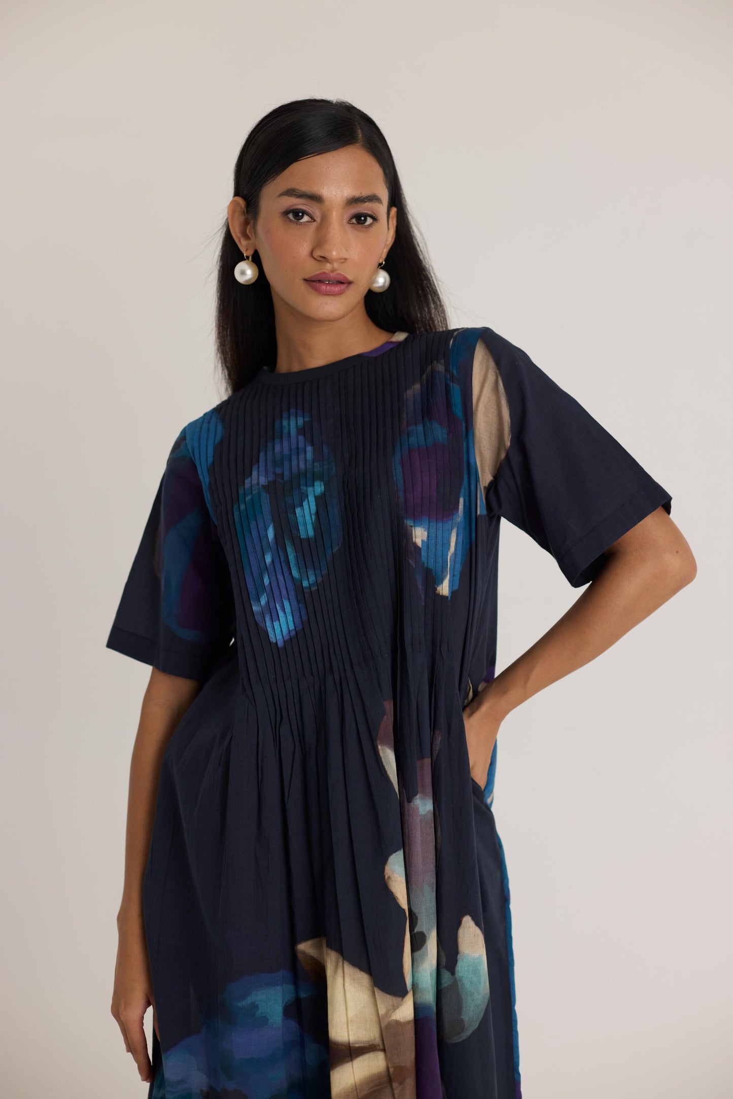 Rocco Pintuck Dress