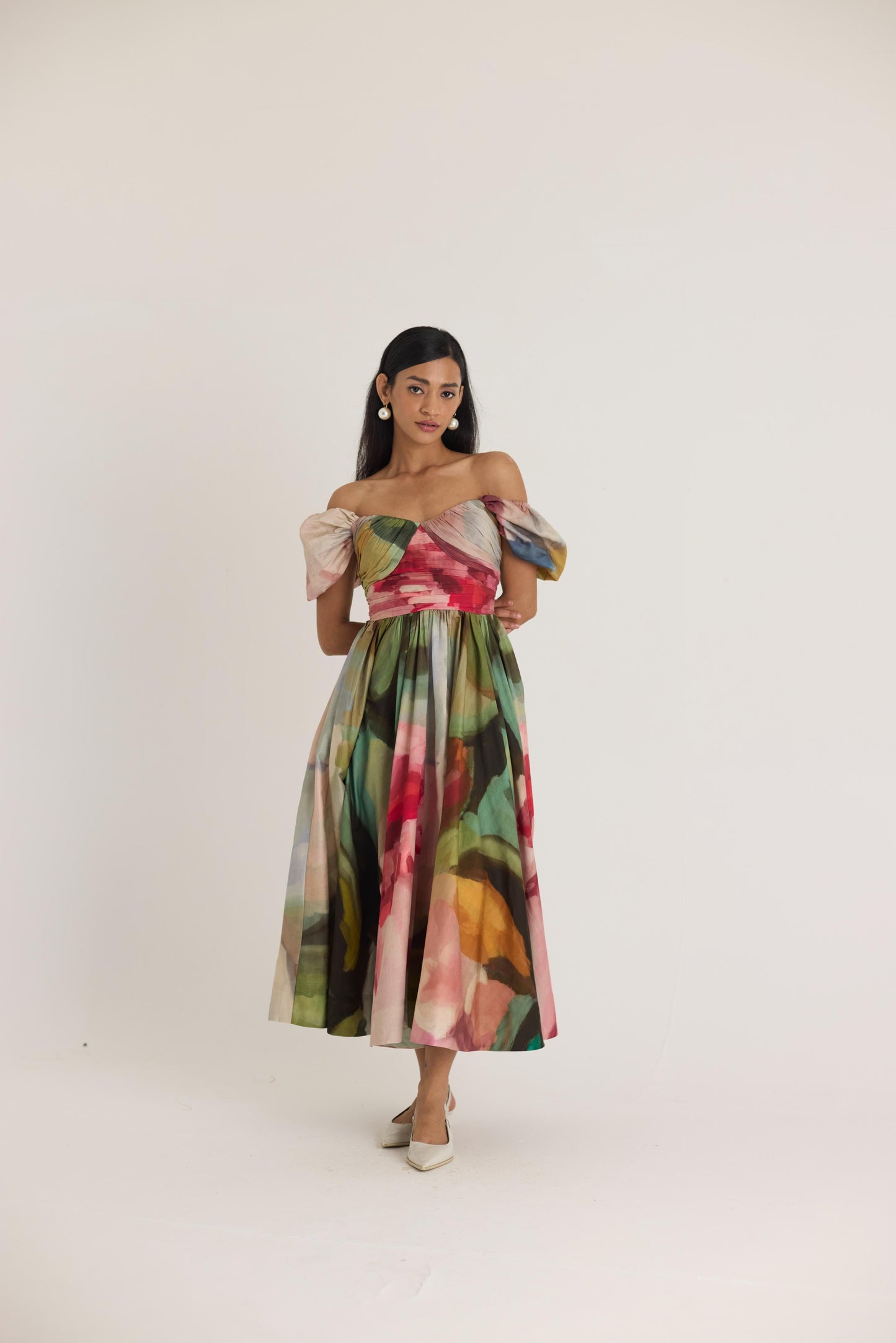 Tilly Puff Sleeve Dress