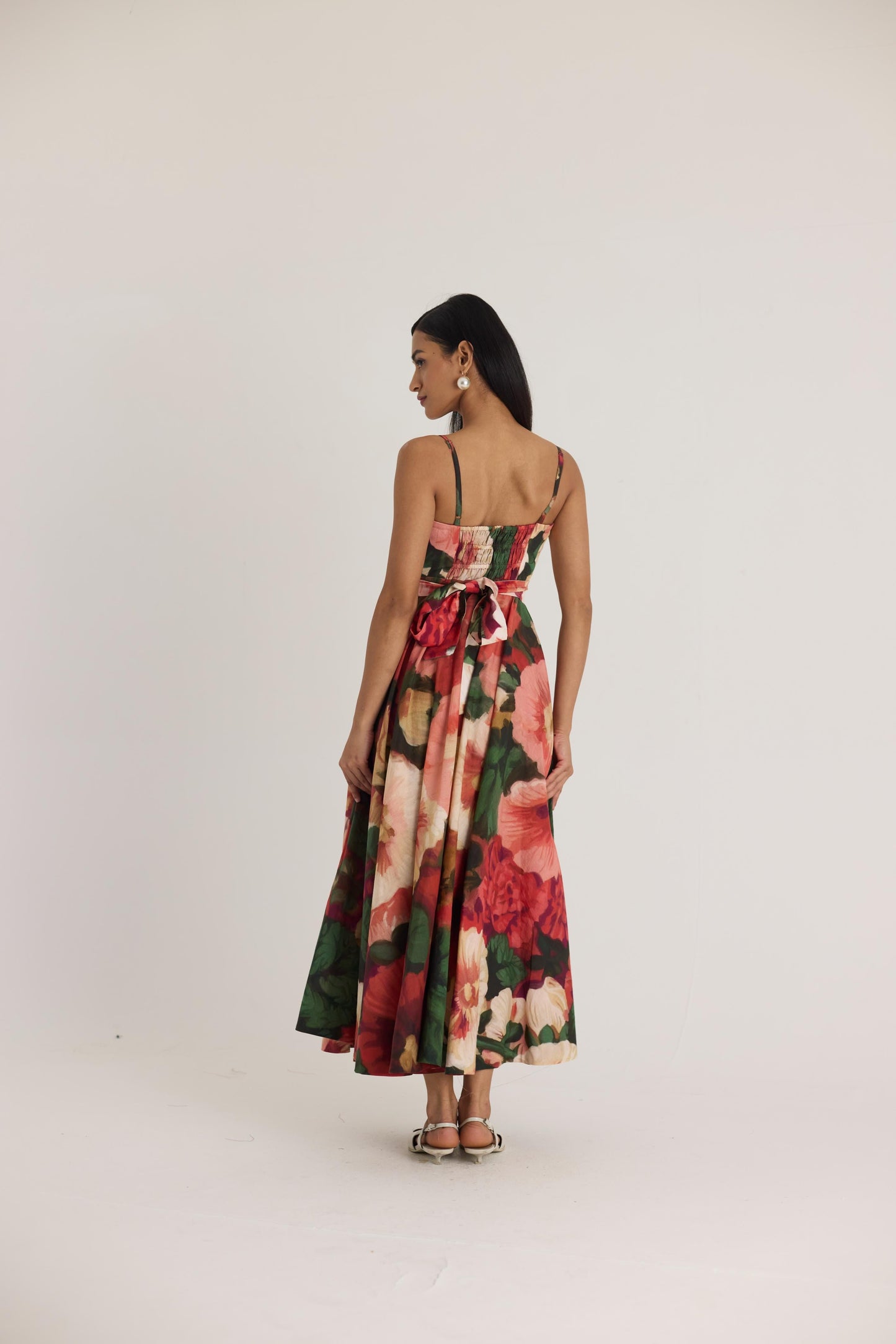 Scarlett Cotton Frill Dress