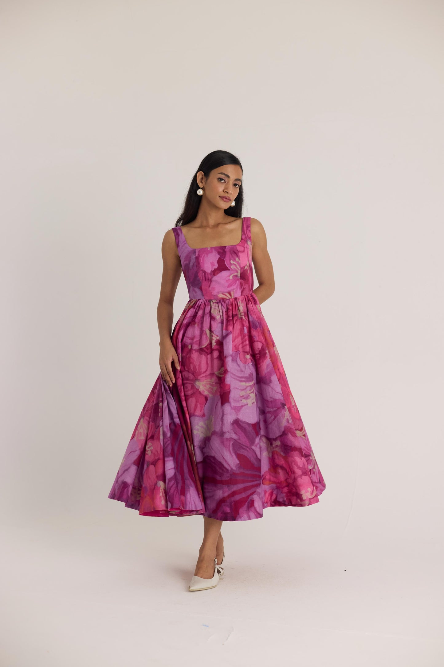 Violet Cherry Dress