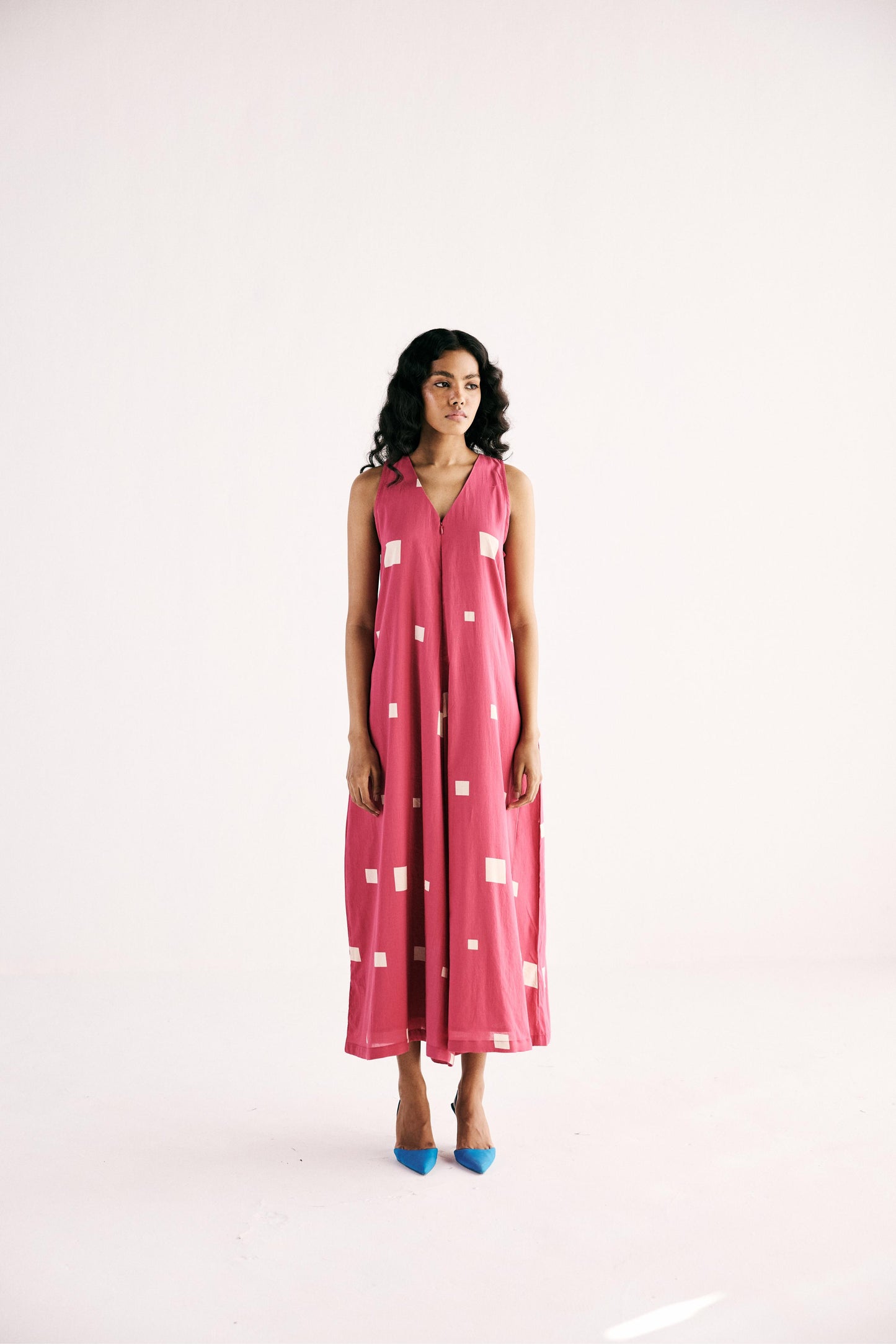 Pink Matrix Jumpsuit