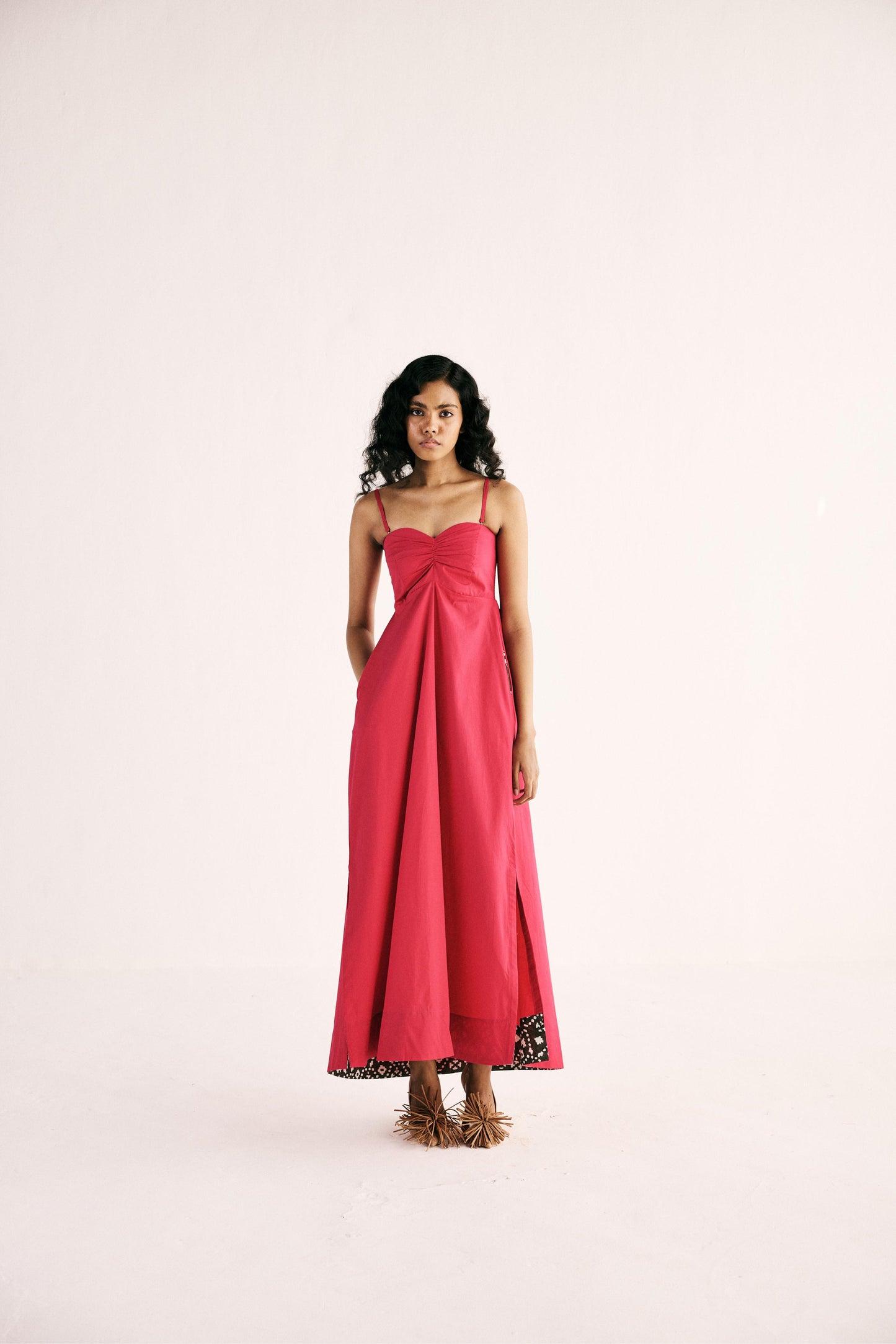 Fuchsia Flame Gown