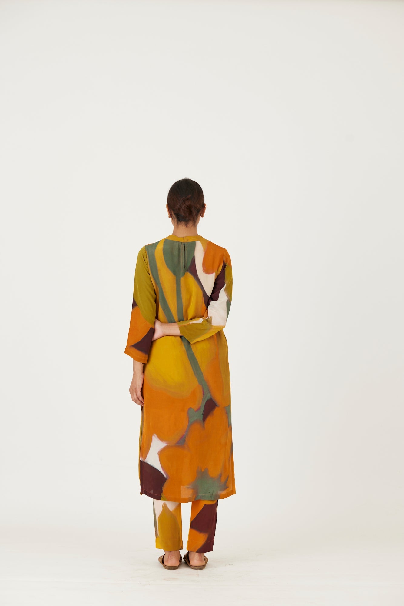 Lei Lani Yellow Long Kurta Set