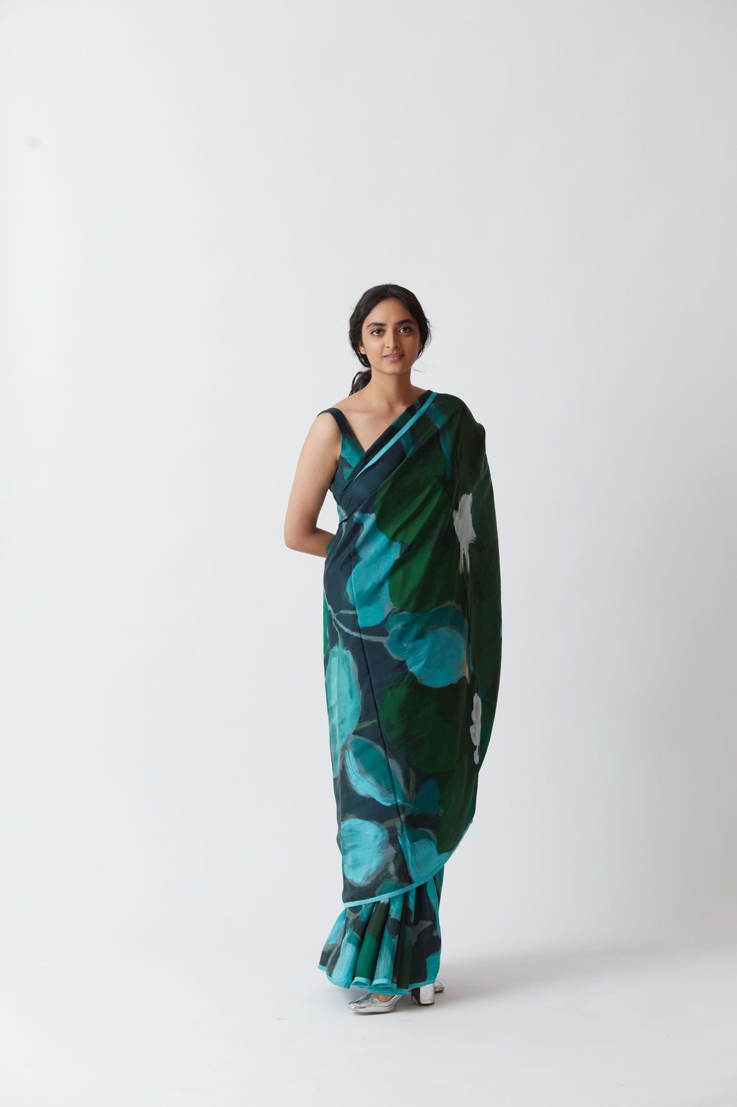 Jade Silk Saree