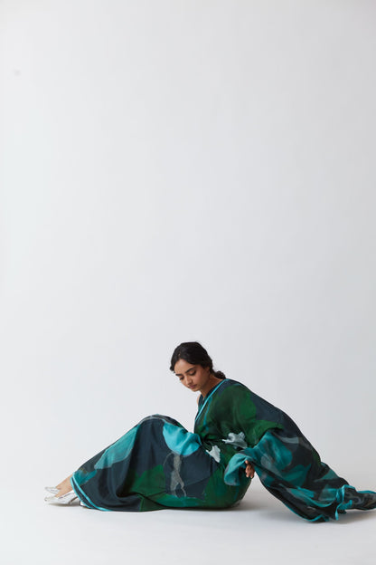 Jade Silk Saree