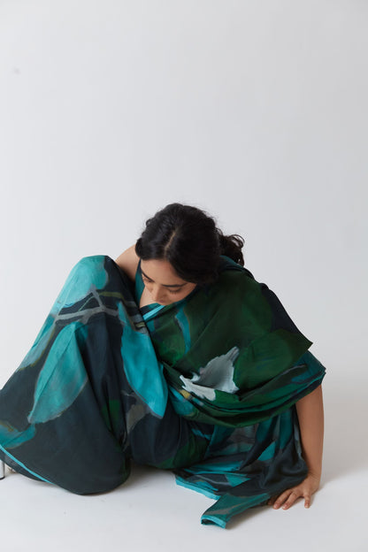 Jade Silk Saree