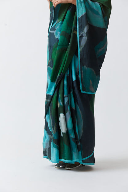 Jade Silk Saree