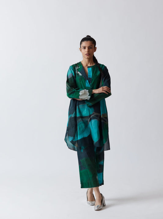 Jade Cotton Kurta Set