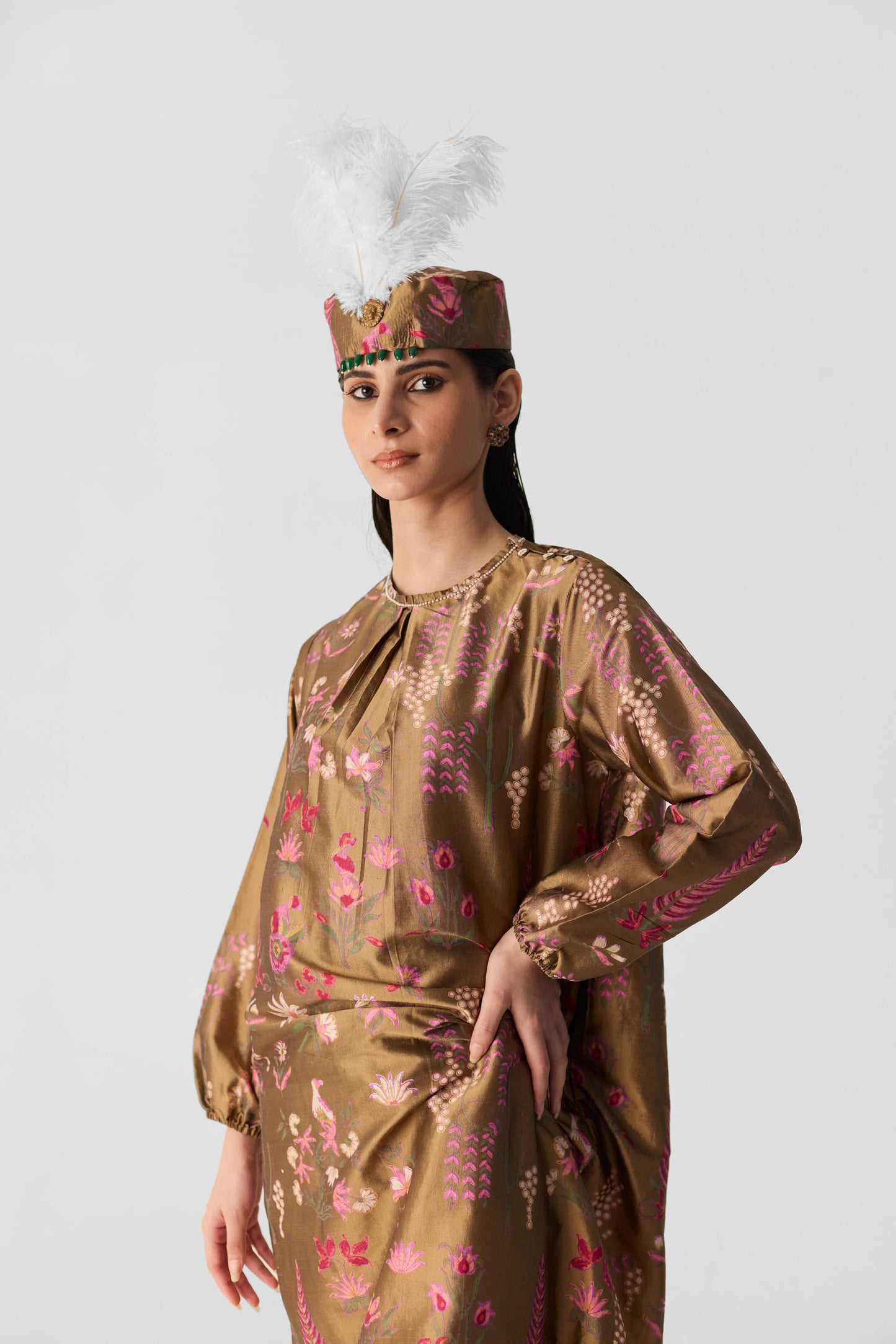 Bahar Pink Kurta Set