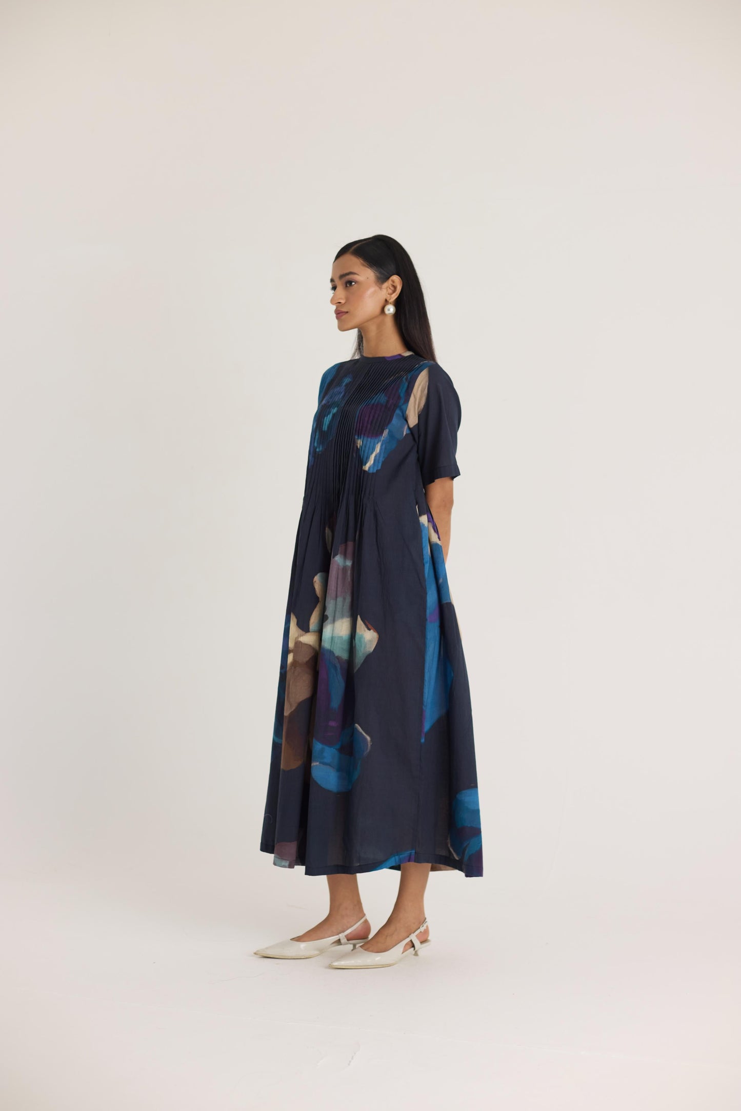 Rocco Pintuck Dress