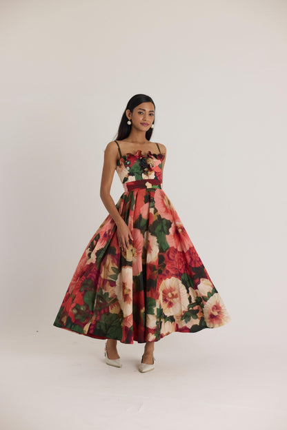 Scarlett  Cotton Frill Dress