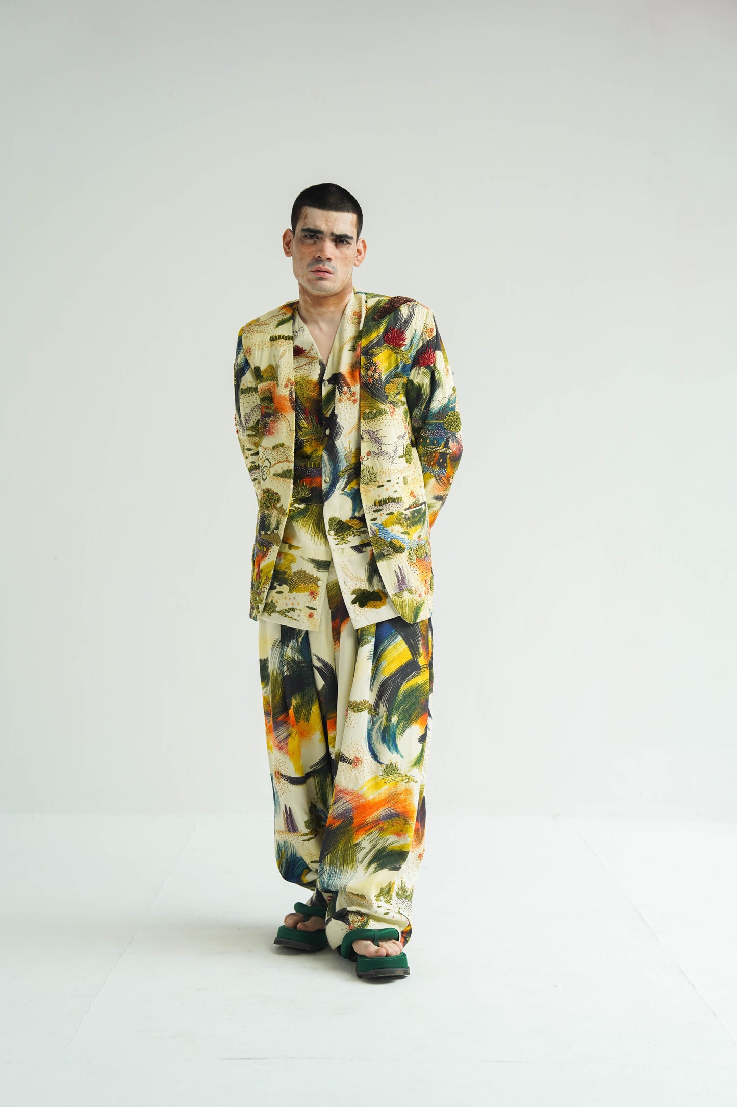 Dreamscape Mens Emb. Jacket