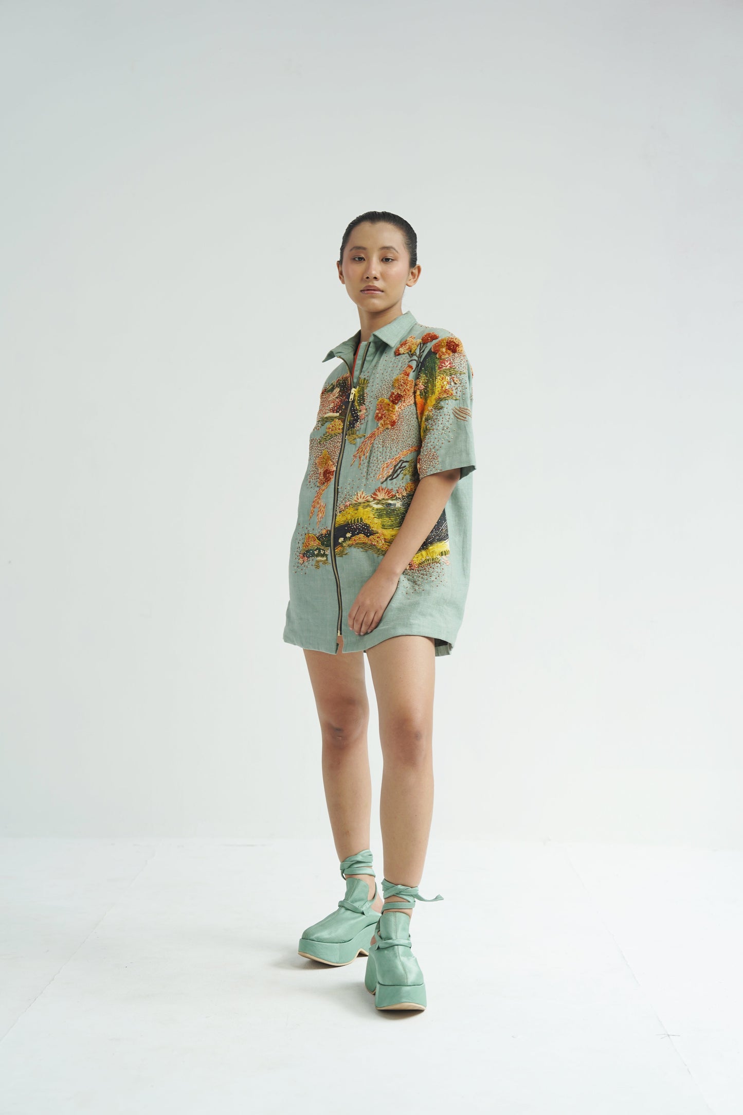 Kobai Embroidered Shirt