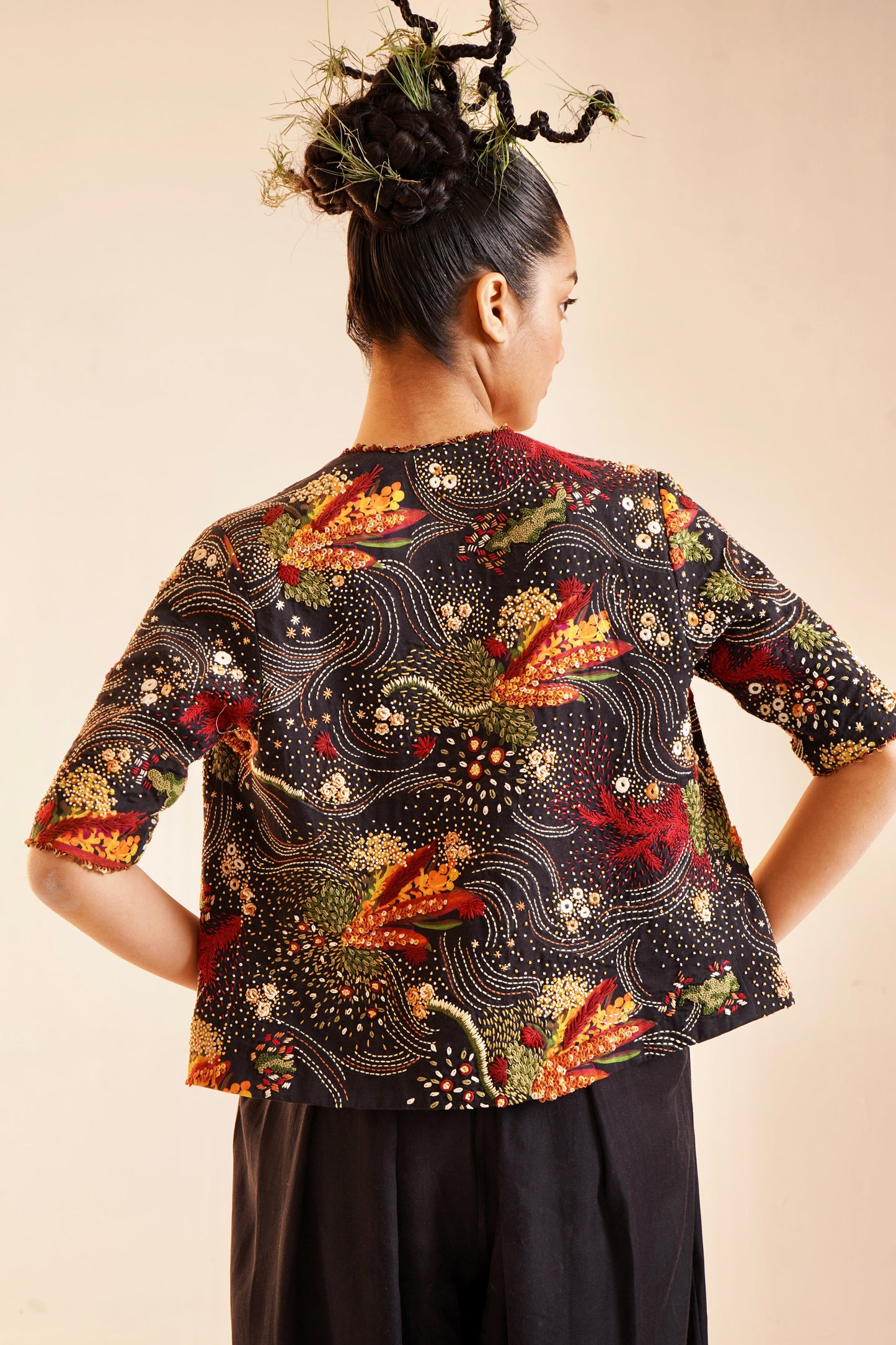 Nero Embroidered Jacket