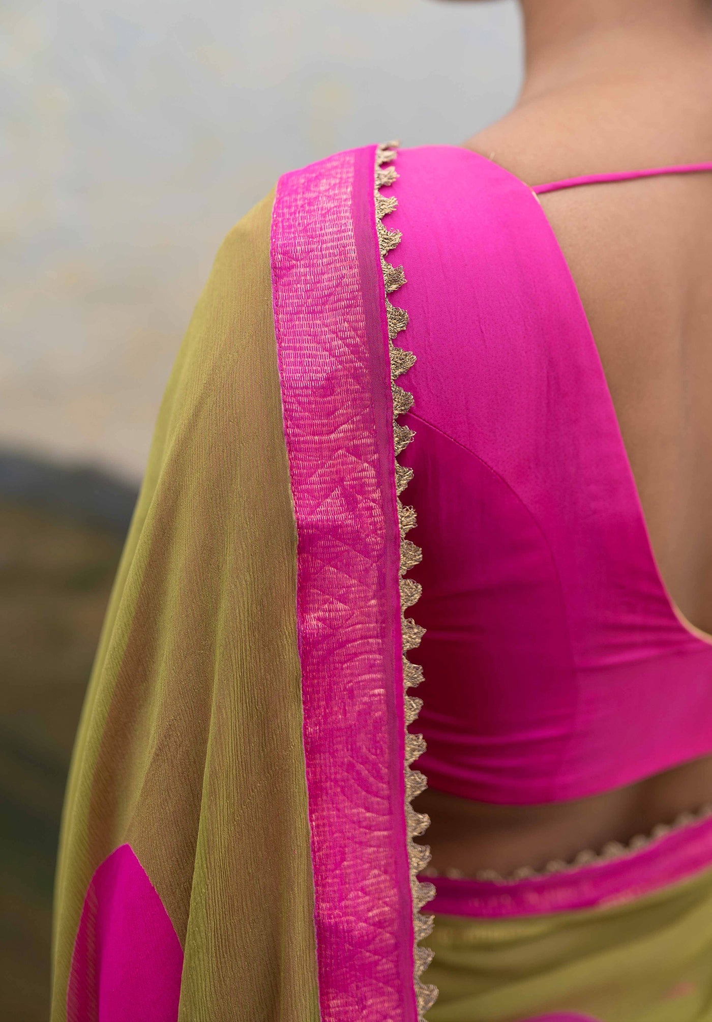 Limette Saree