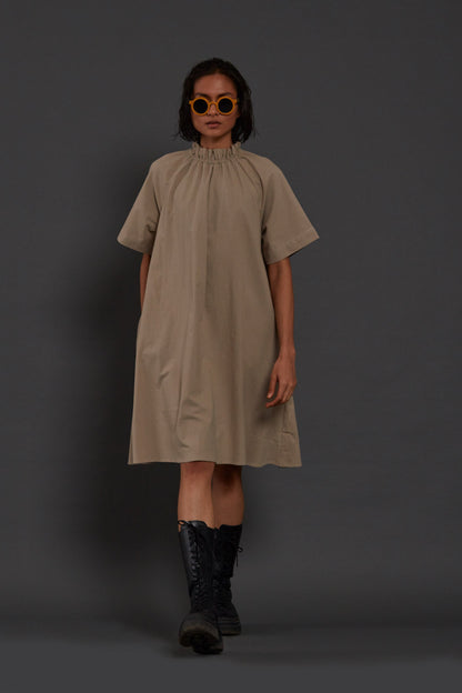 Beige Tora Dress