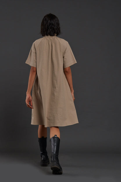 Beige Tora Dress