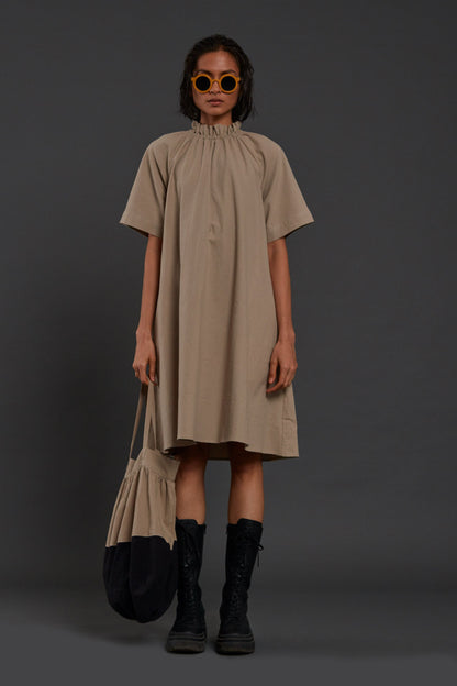 Beige Tora Dress