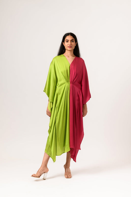 Green-Wine Kaftan