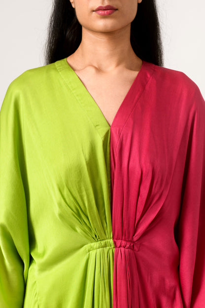 Green-Wine Kaftan