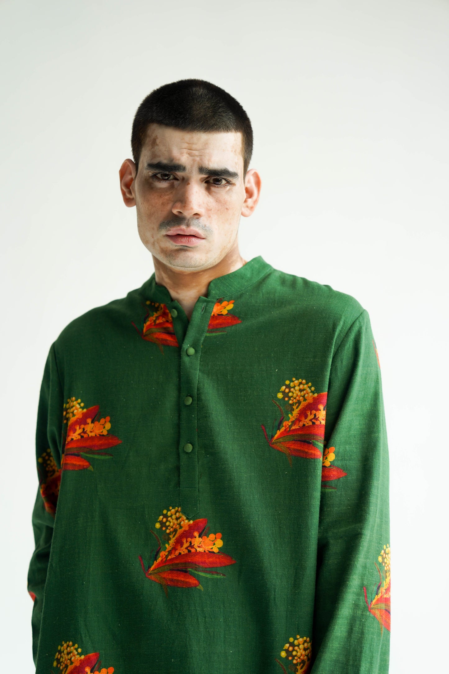Green Firefly Kurta Set