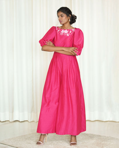 Fuchsia Jumpsuit