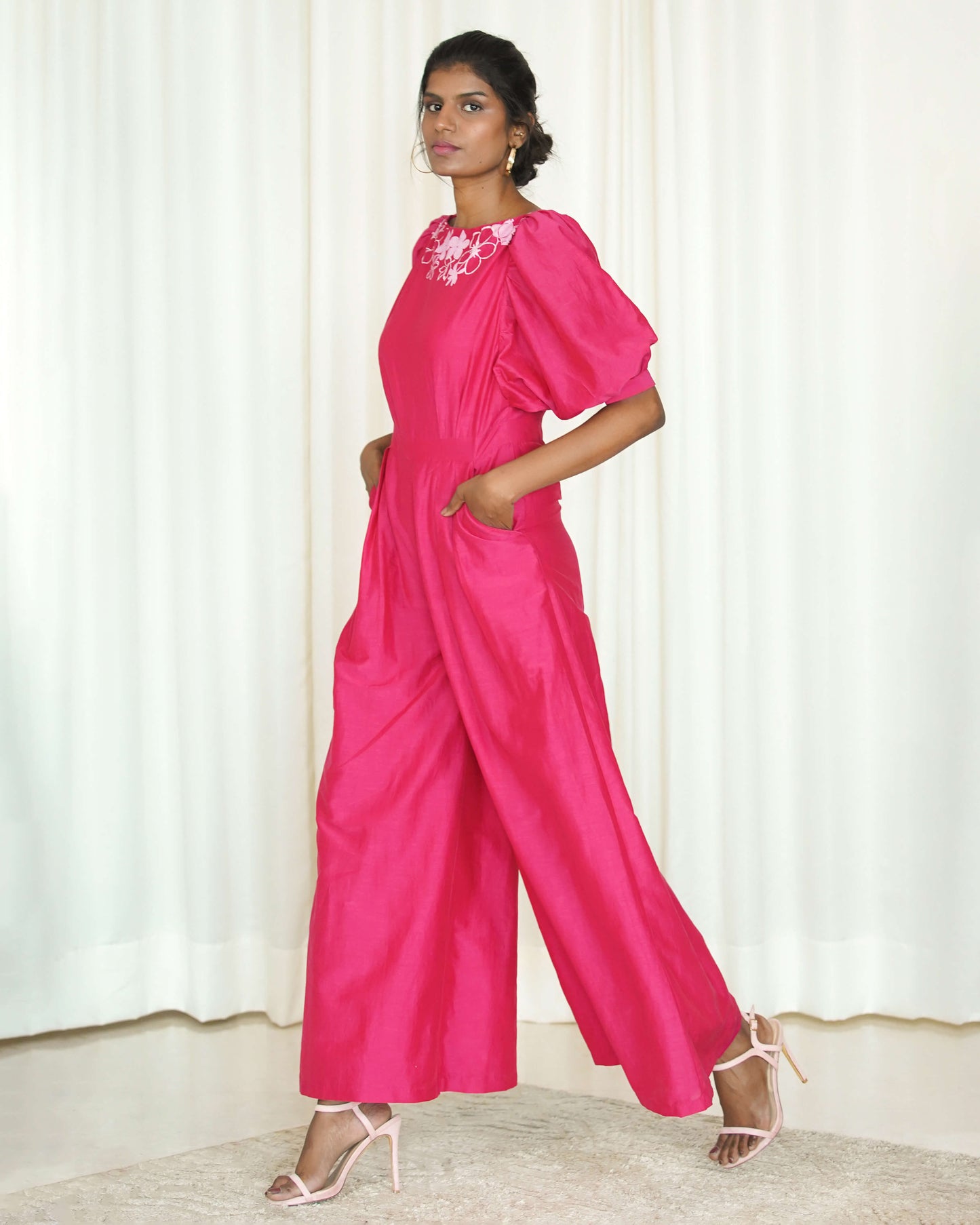 Fuchsia Jumpsuit