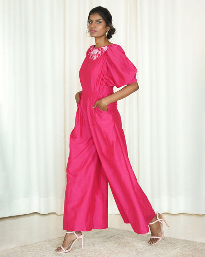 Fuchsia Jumpsuit