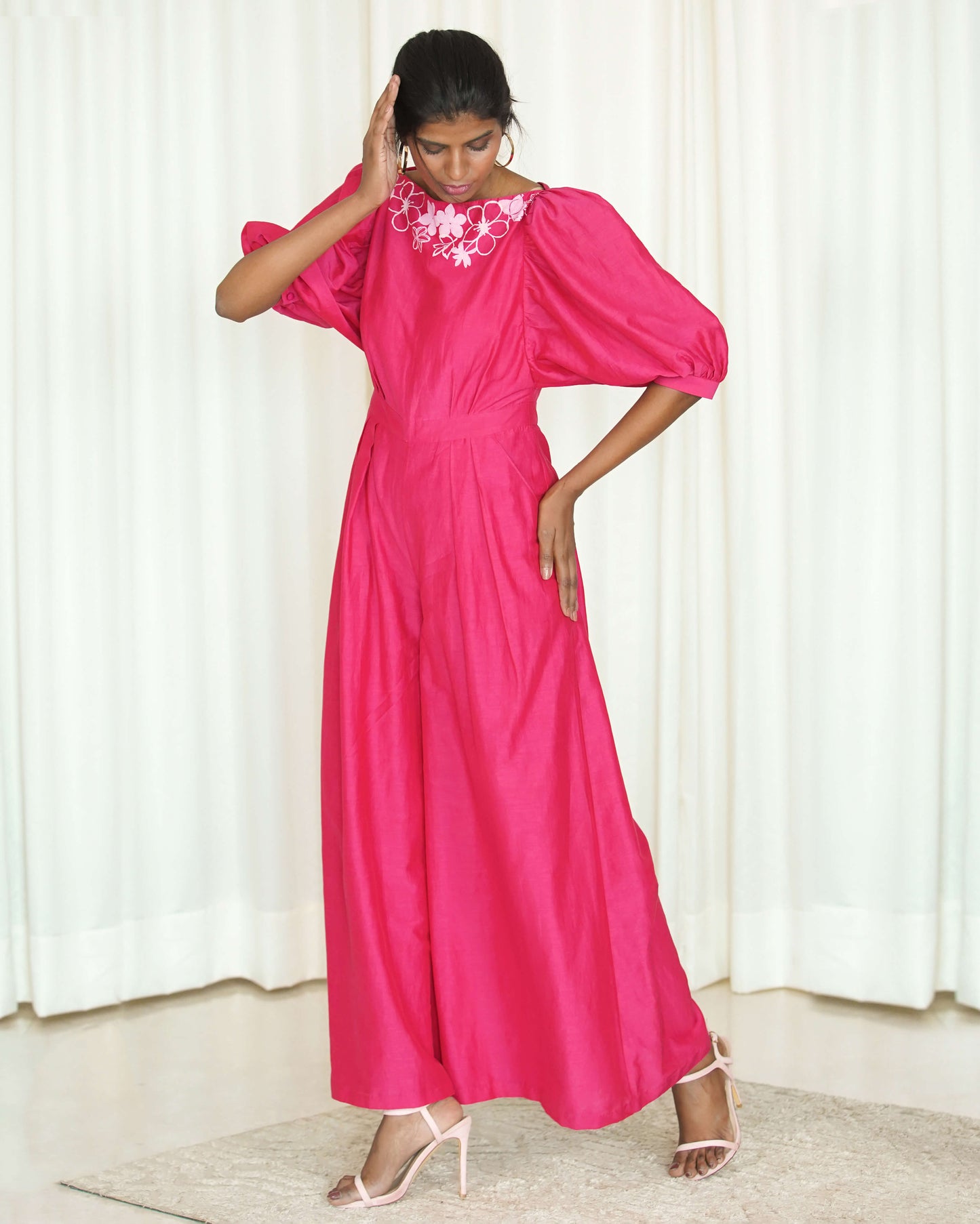 Fuchsia Jumpsuit