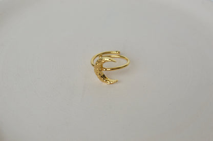 Crescent Moon Ring