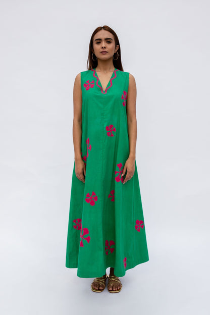 Meadow Dress in Green