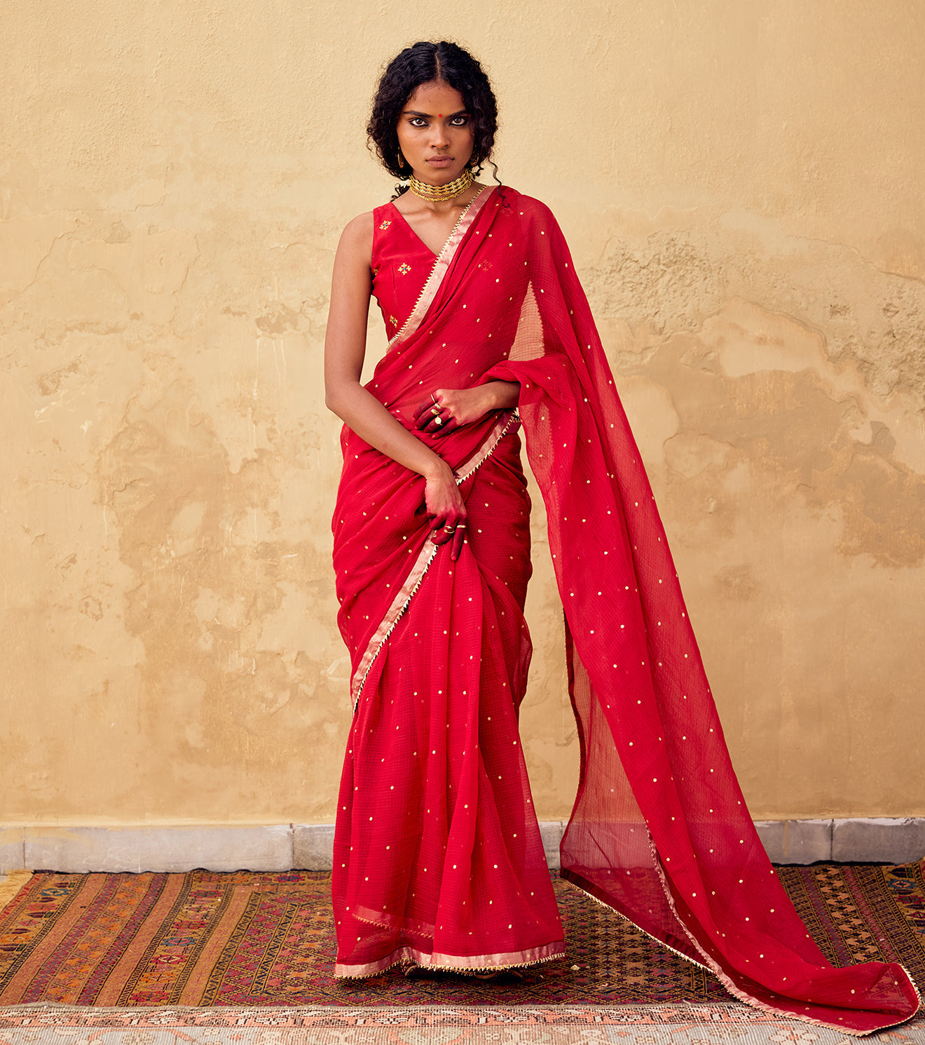 Maharani Saree With Blouse