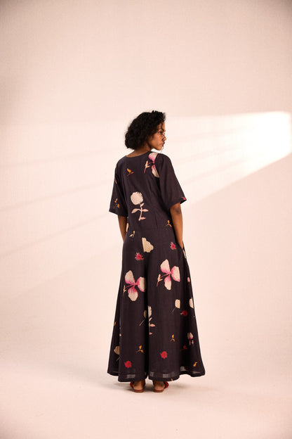 Charcoal Gardens Jumpsuit