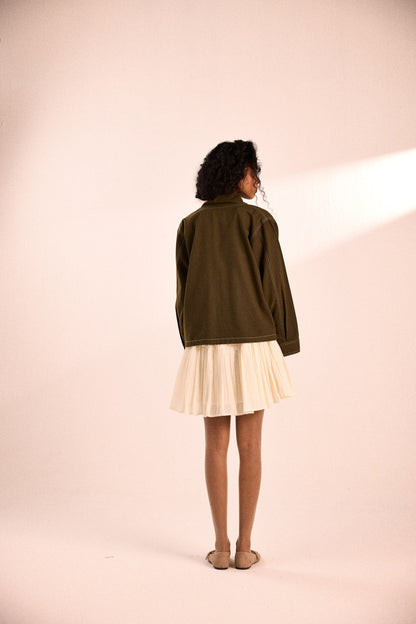 Sage Flora Jacket