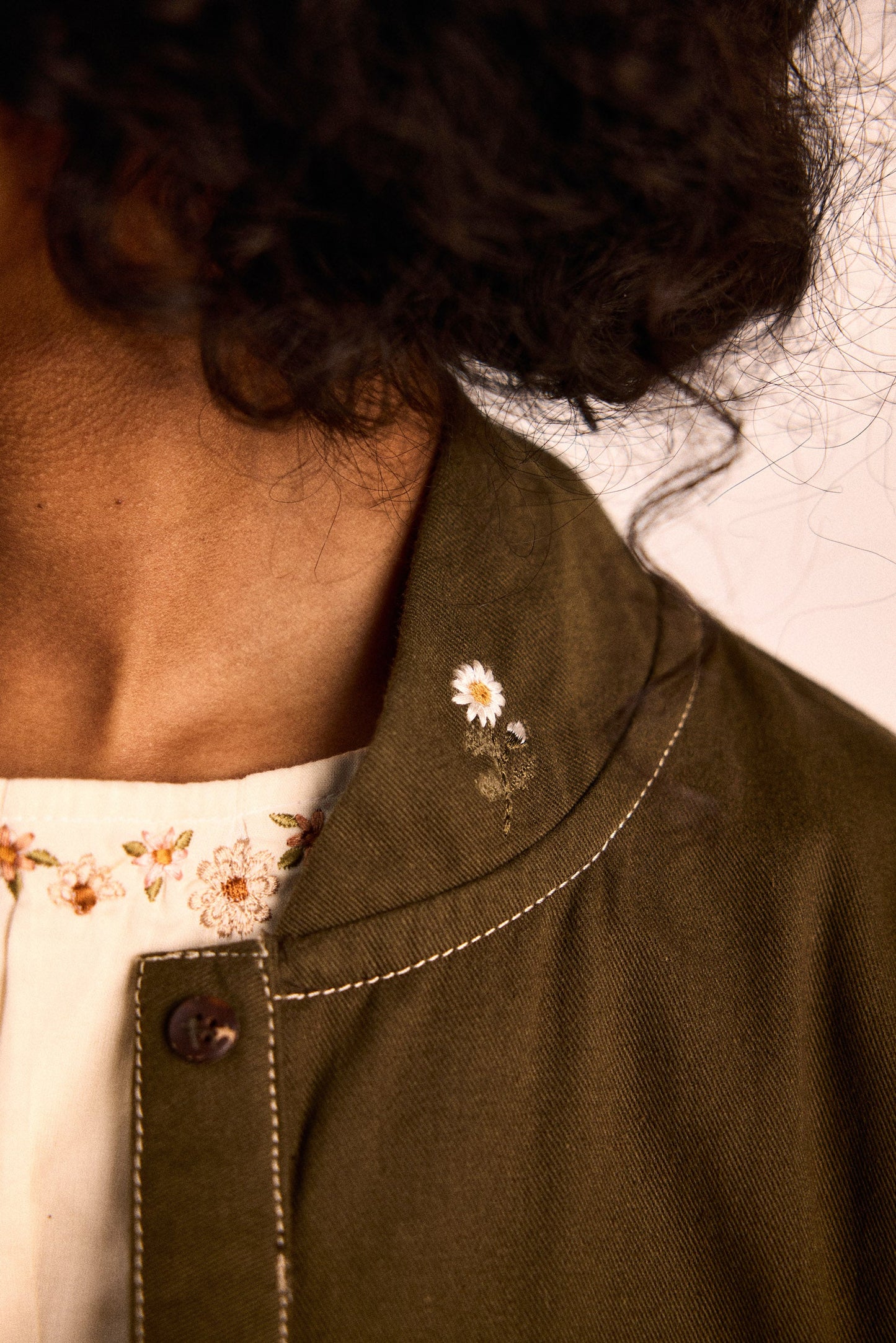 Sage Flora Jacket