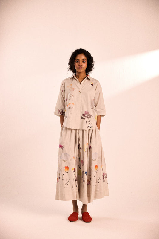 Oat Bloom Skirt