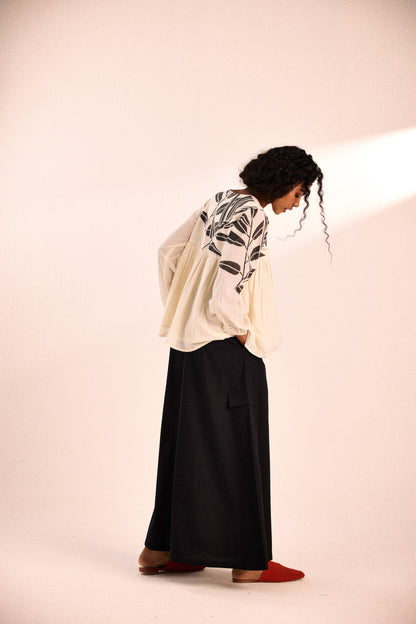 Black Fern Top