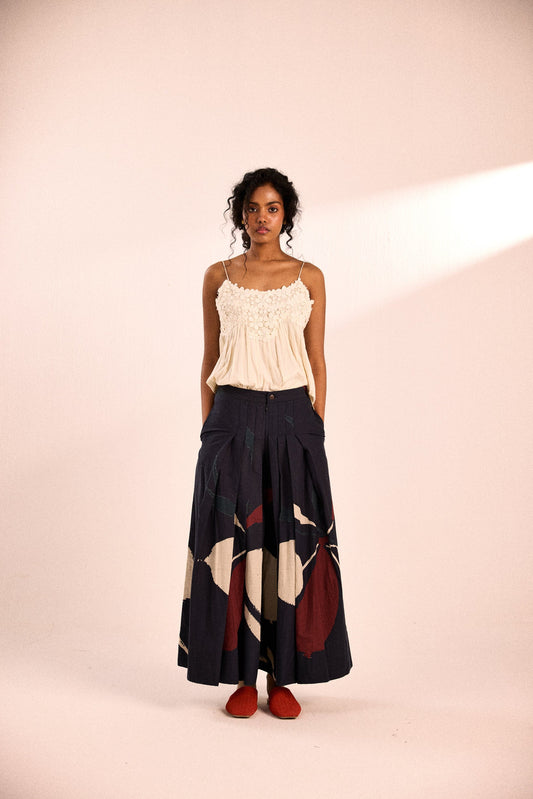 Aba Pleated Pants