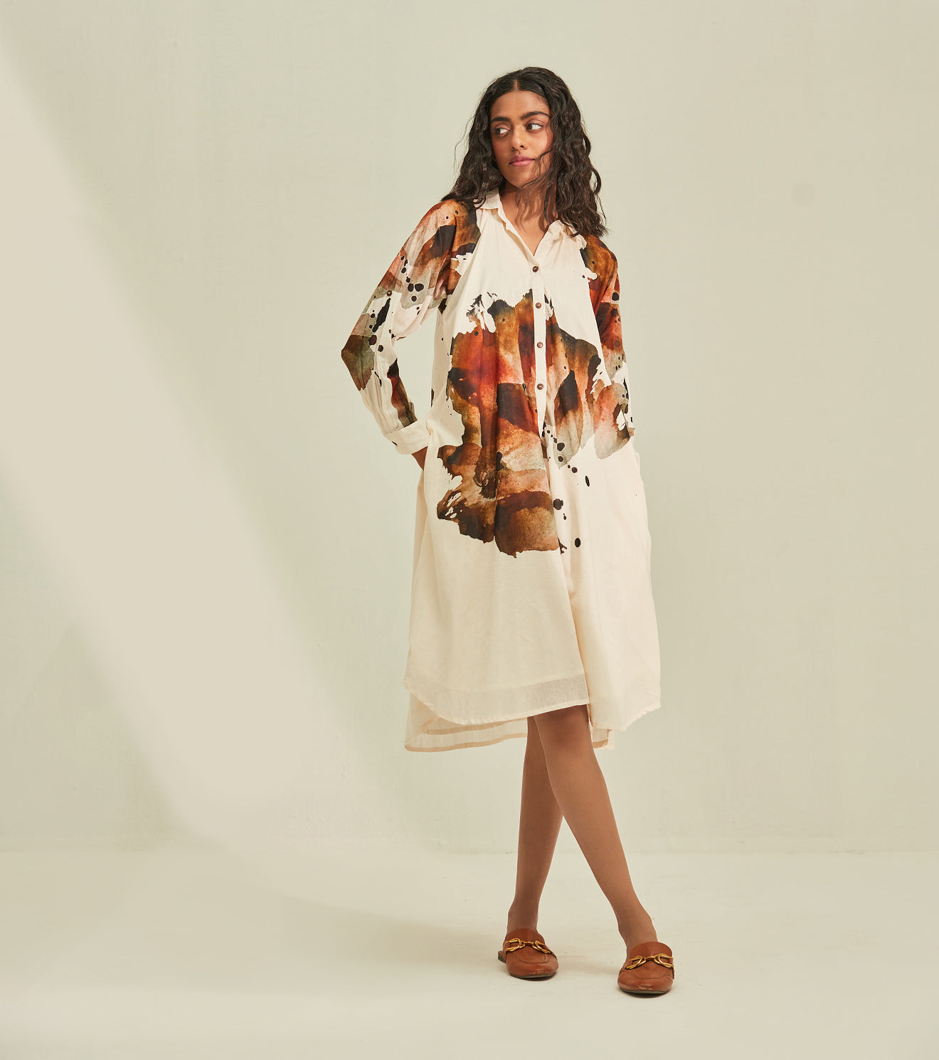 Myna Shirt Dress