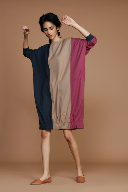 Color Block Shift Dress