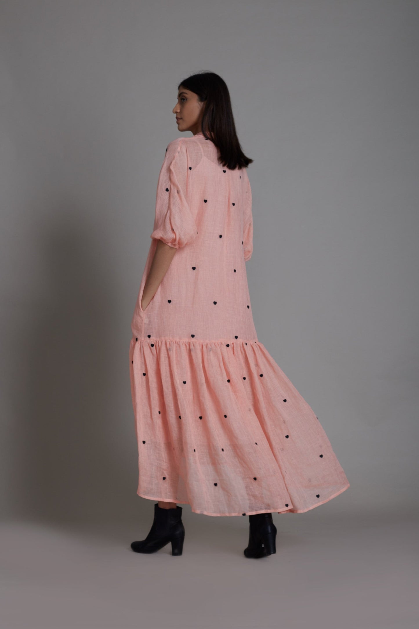 Queen Of Hearts Dress-Pink