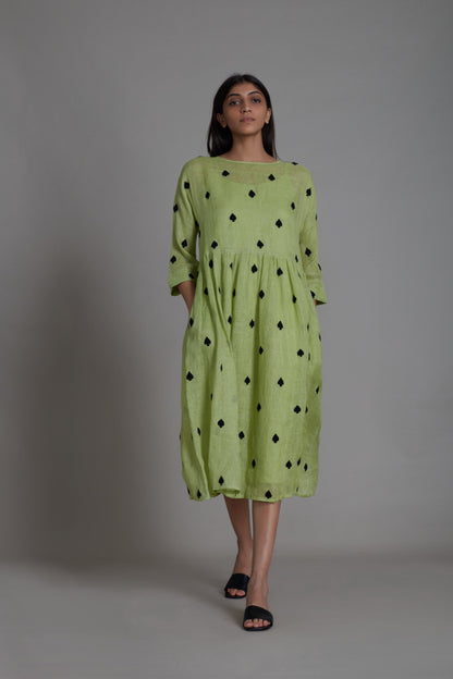 Teen Patti Dress-Green