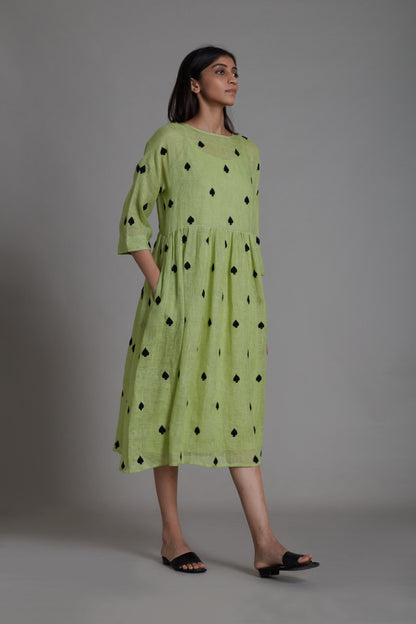 Teen Patti Dress-Green