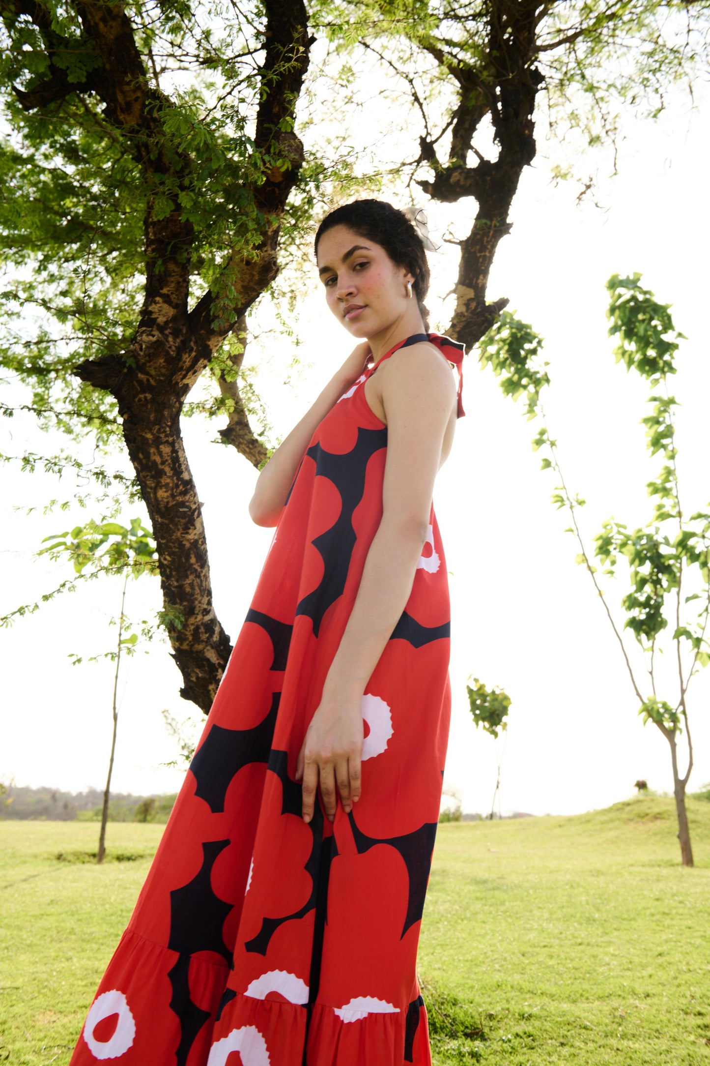 Birds Of Paradise (Red and Black Mekko)