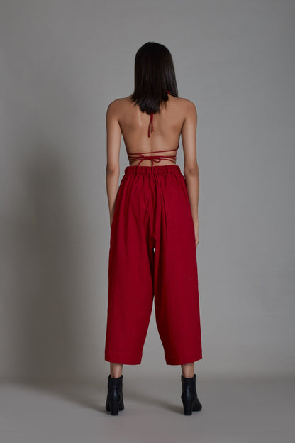 Solitaire Pants-Red