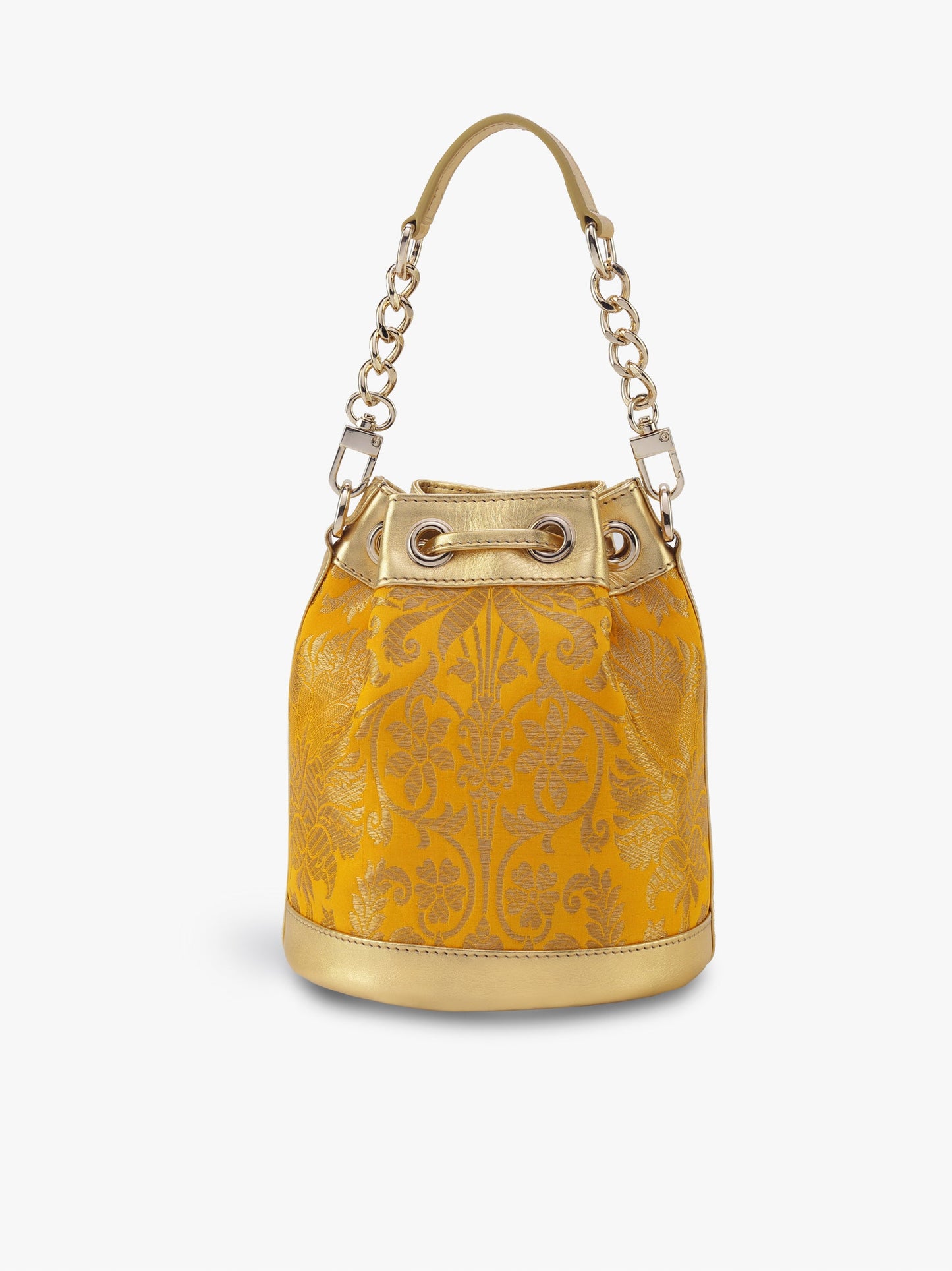 Bombay Bucket (Marigold Brocade)