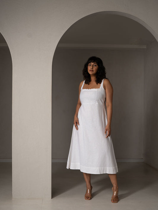 Amal Linen Day Dress