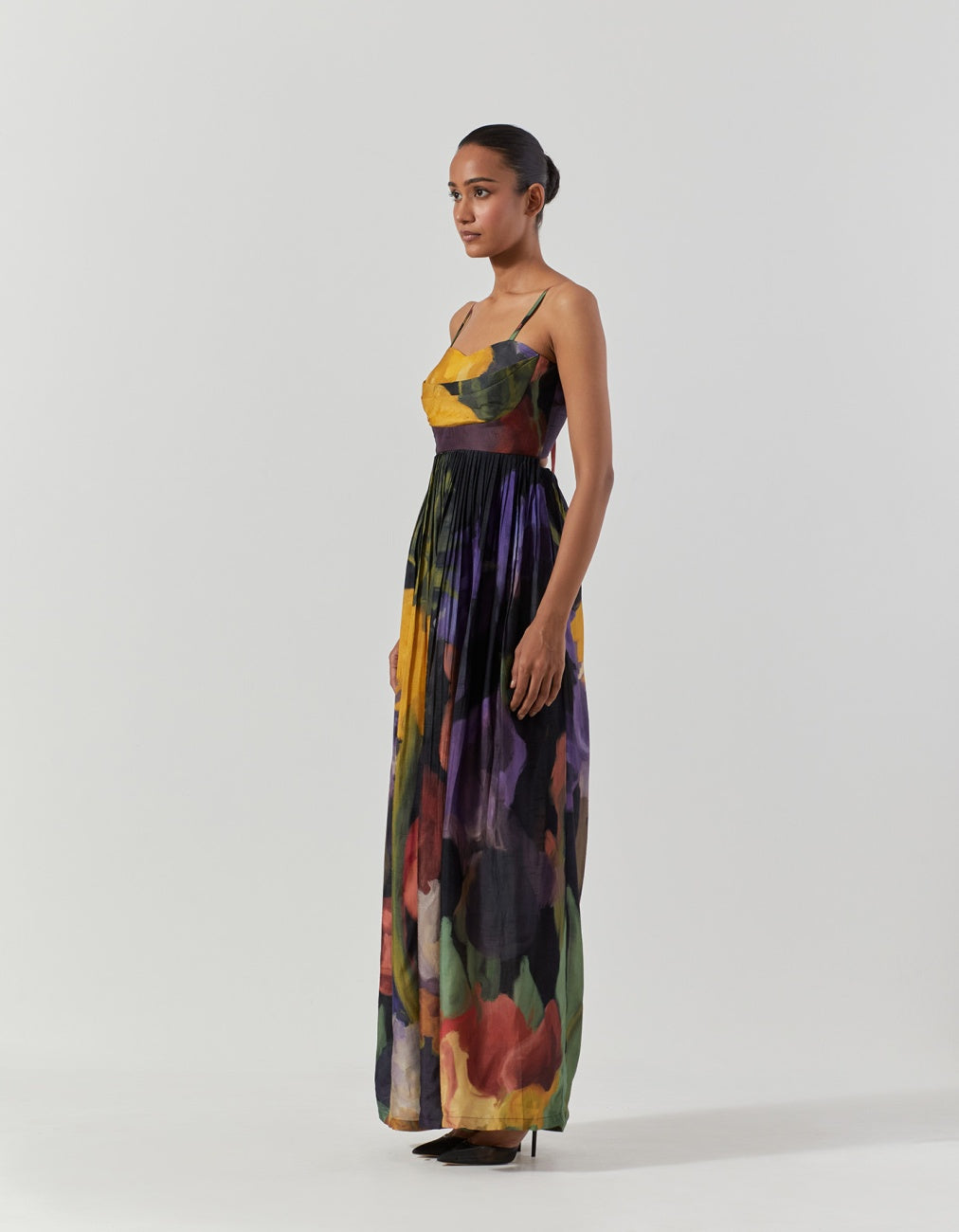 Multicolor Ivy Backless Dress